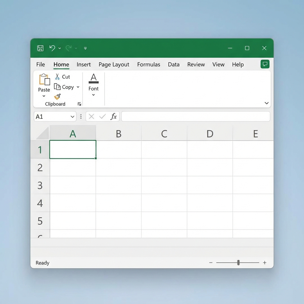 Excel Window Overview