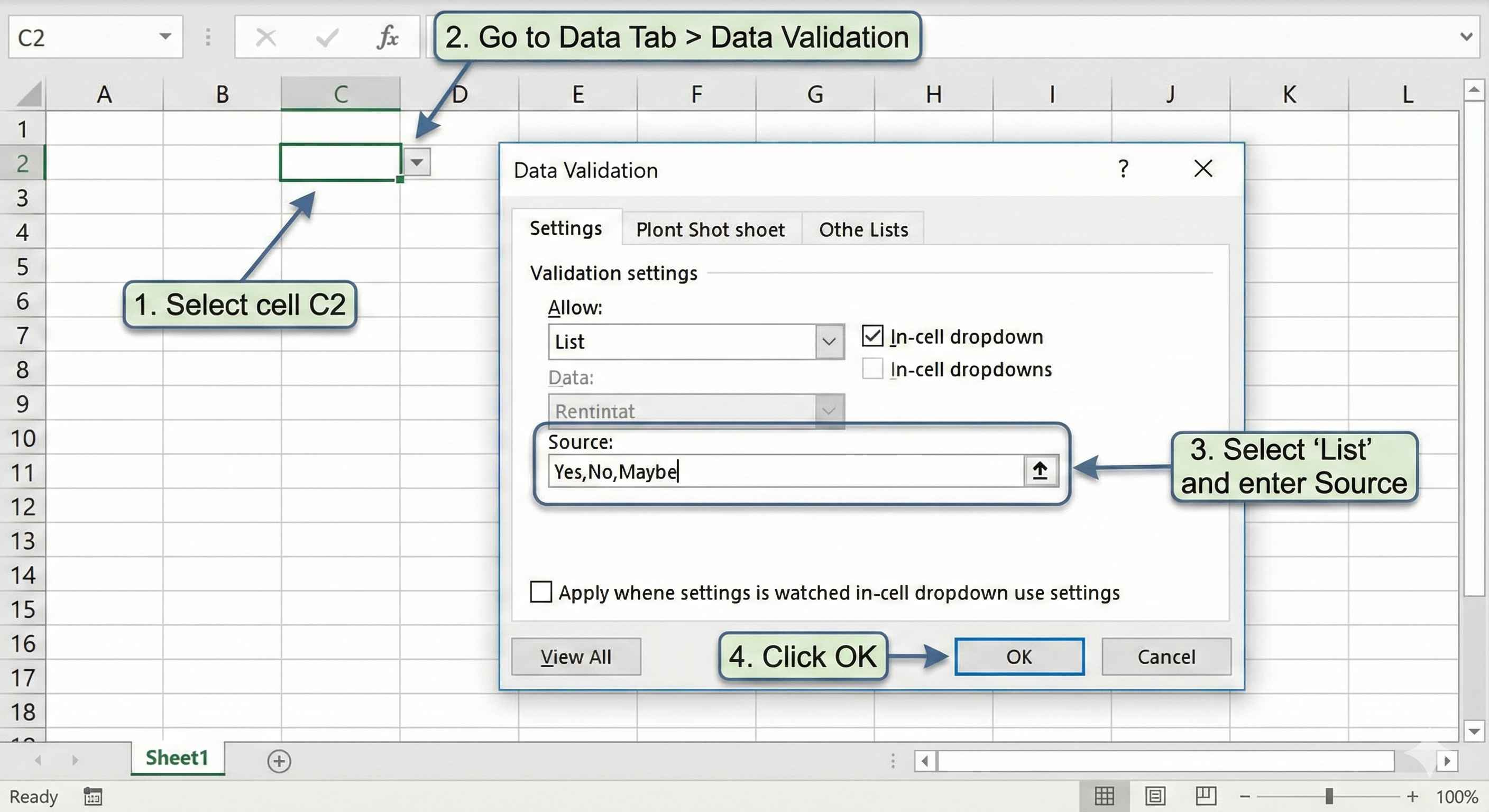 Data Validation