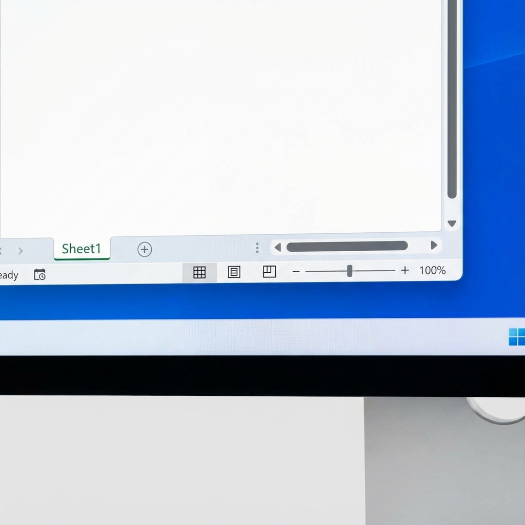 Excel Sheets and Status Bar