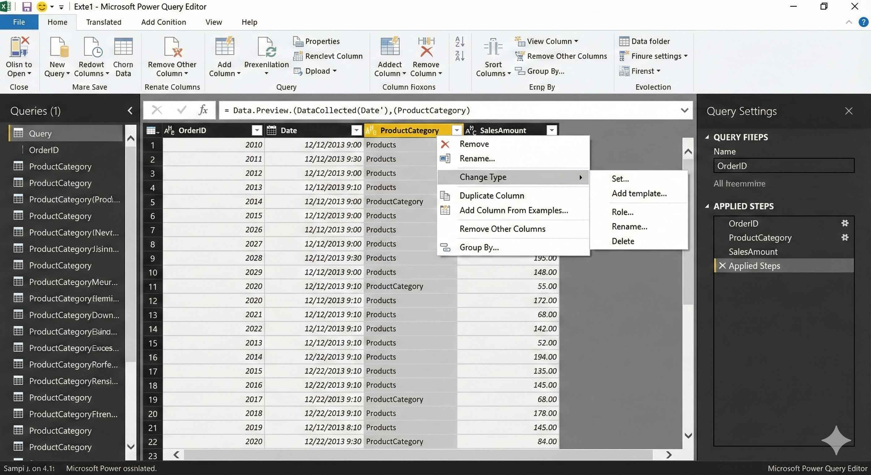 Common Transformations